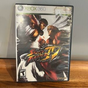 Street Fighter IV Microsoft Xbox 360 No Manual